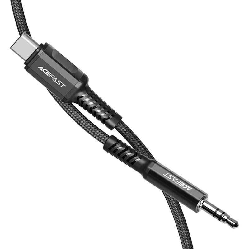 כבל אלומיניום C1-08 USB-C to 3.5mm (AUX-זכר) ACEFAST