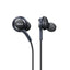אוזניות חוטיות AKG בחיבור USB-C, איכות שמע מקצועית, שחור